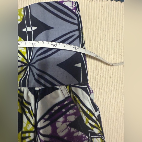 Handmade Colorful Pleated A-Line Maxi Skirt - Picture 4 of 7